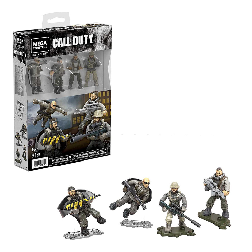 Mega Construx Call Of Duty Battle Royale Air Drop Building Set - Radar Toys