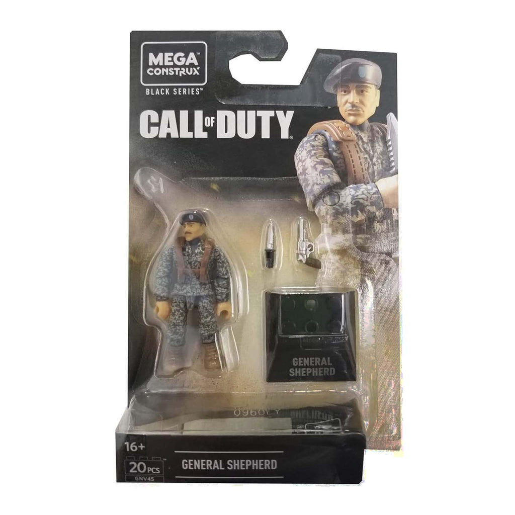 Mega Construx Call of Duty Black Series General Shepherd Building Set - Radar Toys