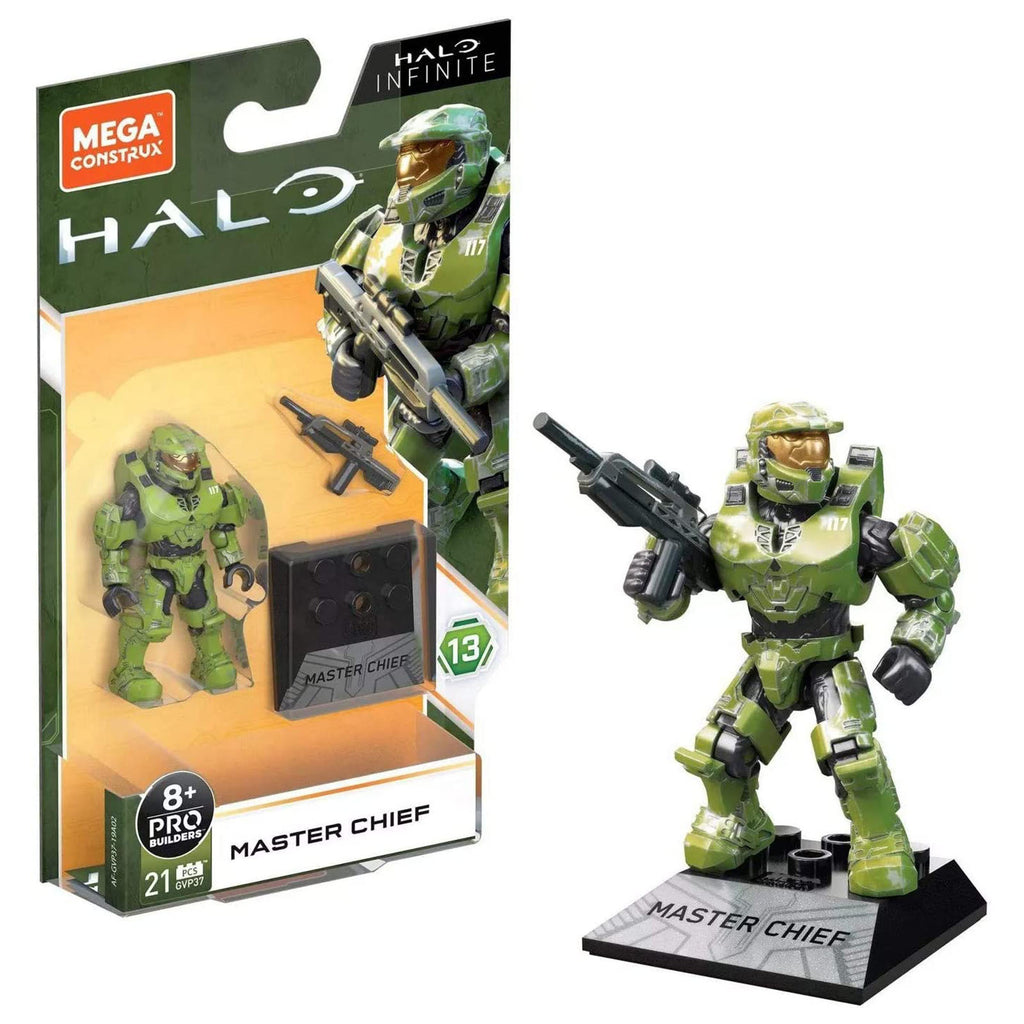 Mega Construx Halo Infinite Master Chief Building Set - Radar Toys