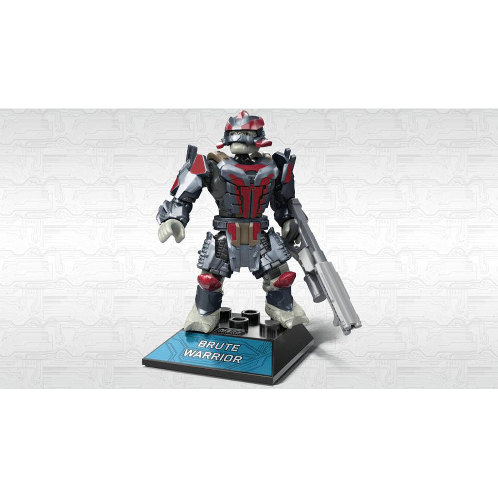Mega Construx Halo Pro Builders Brute Warrior Figure Set - Radar Toys