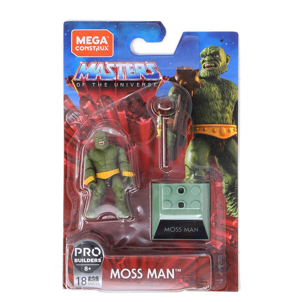 Mega Construx Masters Of The Universe Builders Moss Man Figure Set - Radar Toys