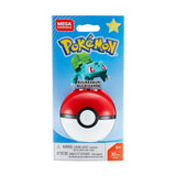 Mega Construx Pokemon Bulbasaur Poke Ball Building Set - Radar Toys