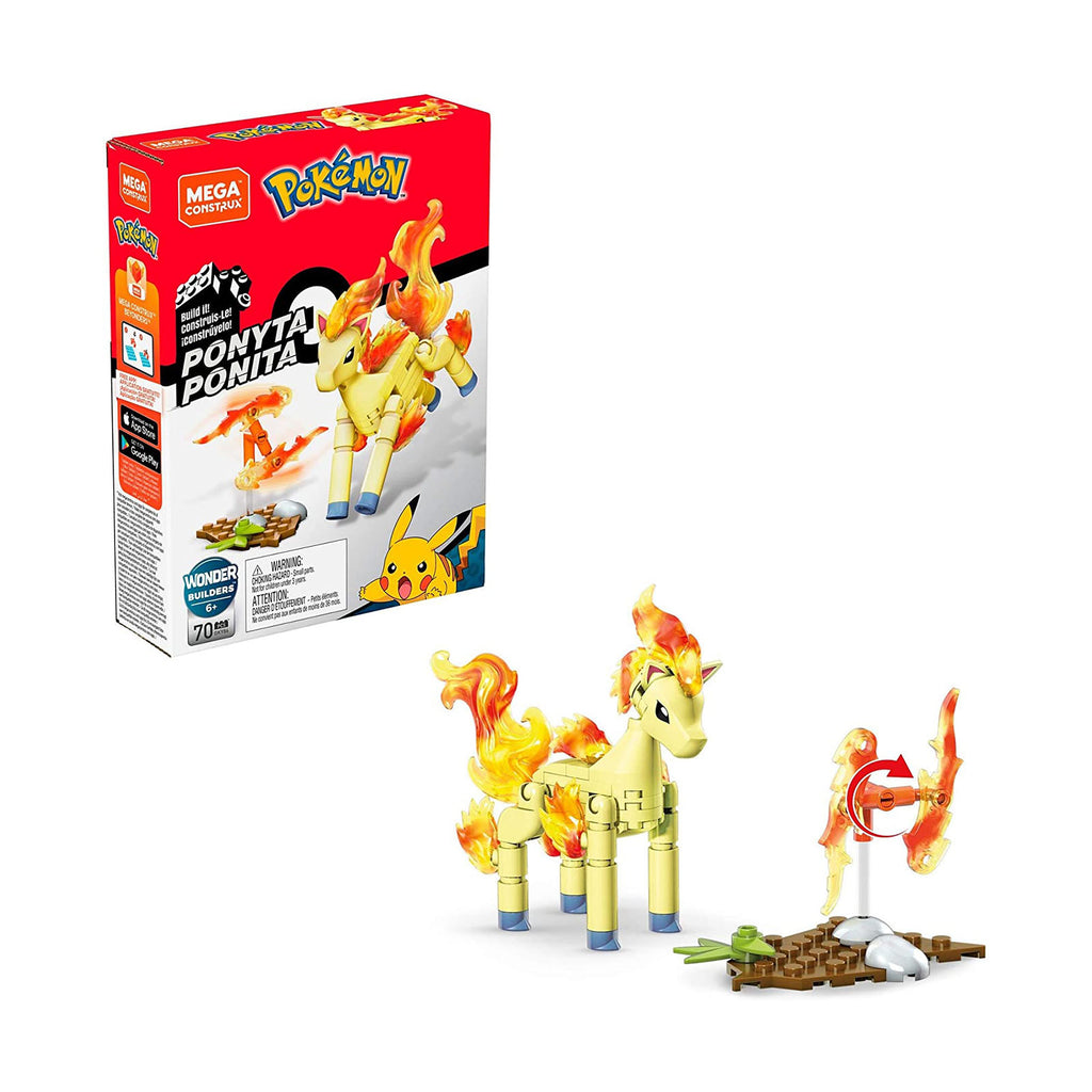 Mega Construx Pokemon Ponyta Building Set - Radar Toys