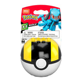 Mega Construx Pokemon Riolu Poke Ball Building Set - Radar Toys