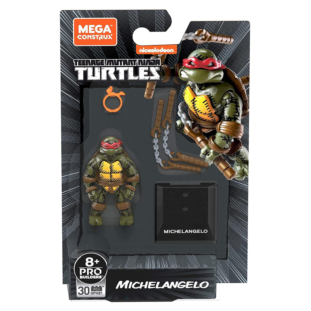 Mega Construx Teenage Mutant Ninja Turtles Michelangelo Set - Radar Toys