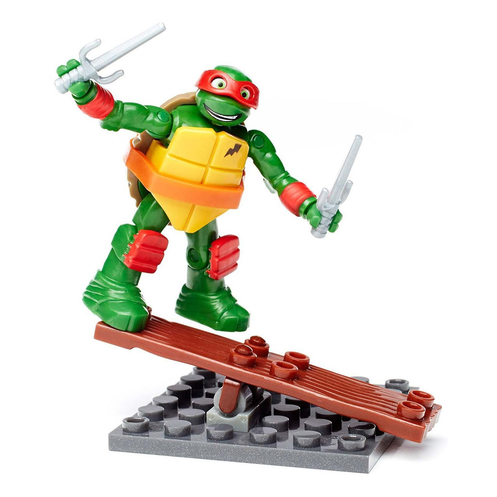 Mega Bloks Teenage Mutant Nina Turtles Raph Seesaw Stunt Building Set - Radar Toys