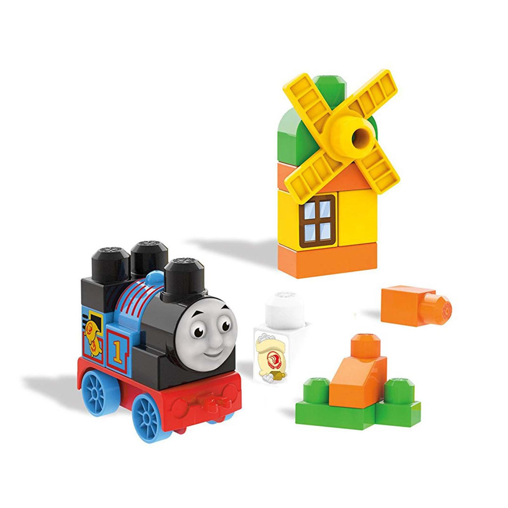 Mega Bloks Thomas And Friends Blue Thomas At The Mill Building Set - Radar Toys