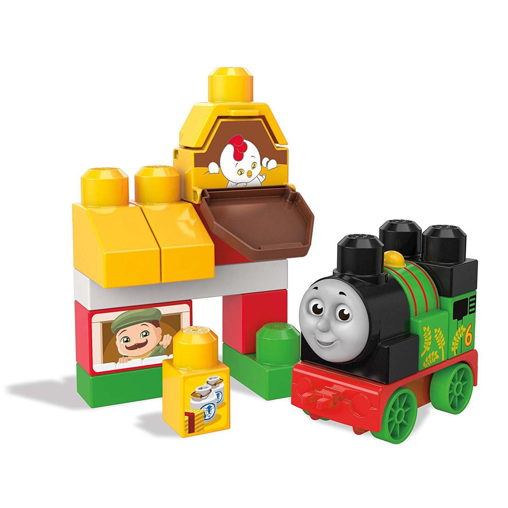 Mega Bloks Thomas And Friends Percy At The Farm Building Set - Radar Toys