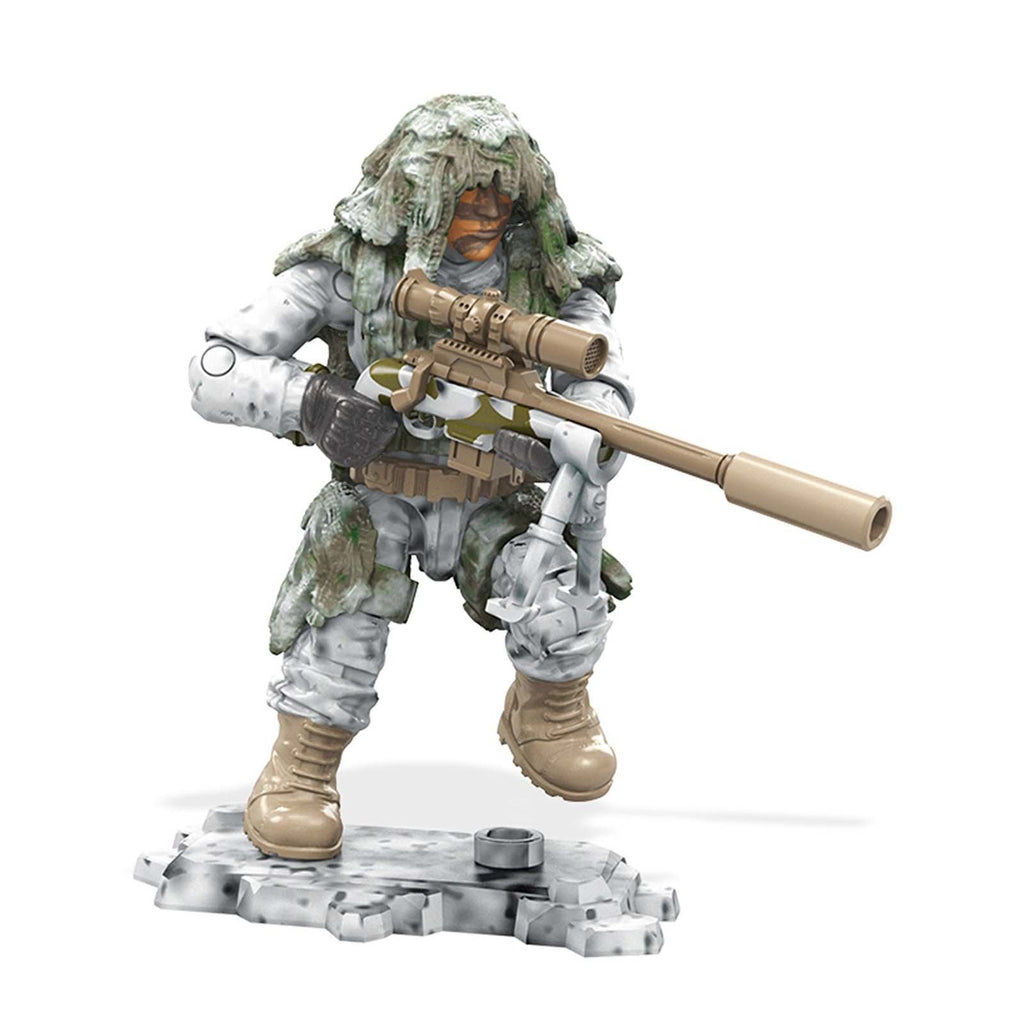 Mega Construx Call Of Duty Arctic Sniper Building Set - Radar Toys
