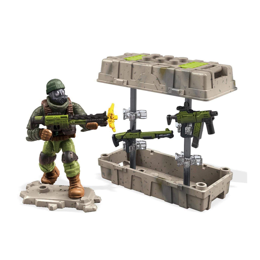 Mega Construx Call Of Duty Close Quarters Weapon Crate Building Set - Radar Toys