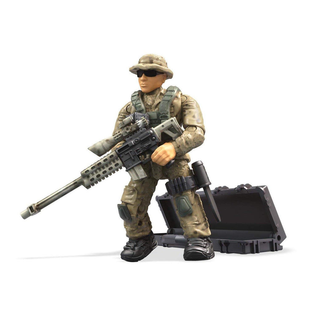 Mega Construx Call Of Duty Desert Sniper Figure Set - Radar Toys