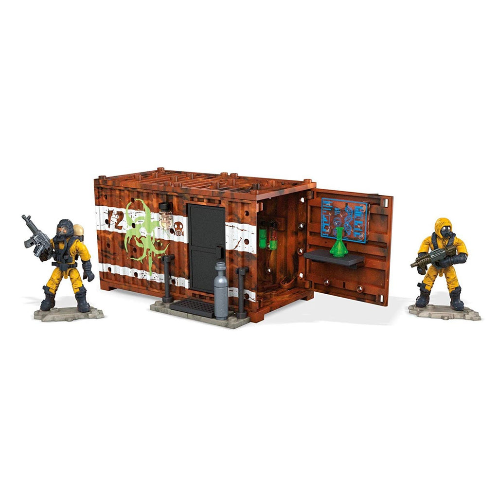 Mega Construx Call Of Duty Hazmat Lab Armory Building Set - Radar Toys