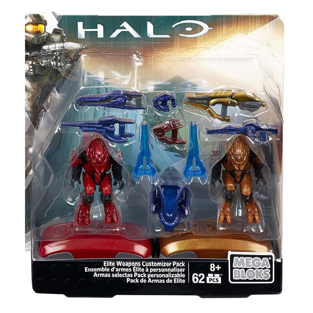Mega Construx Halo Elite Weapons Customizer Pack Building Set - Radar Toys
