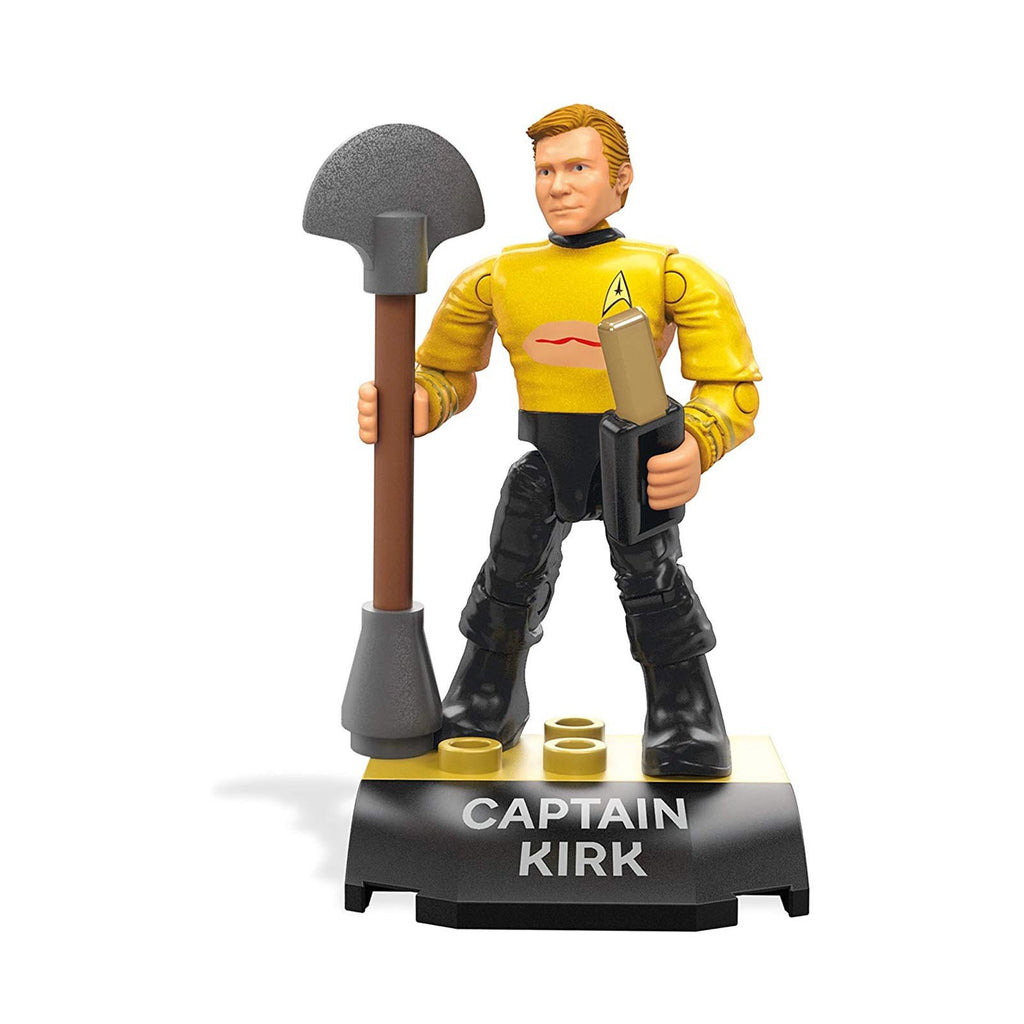 Mega Construx Heroes Series 2 Captain Kirk Building Set - Radar Toys