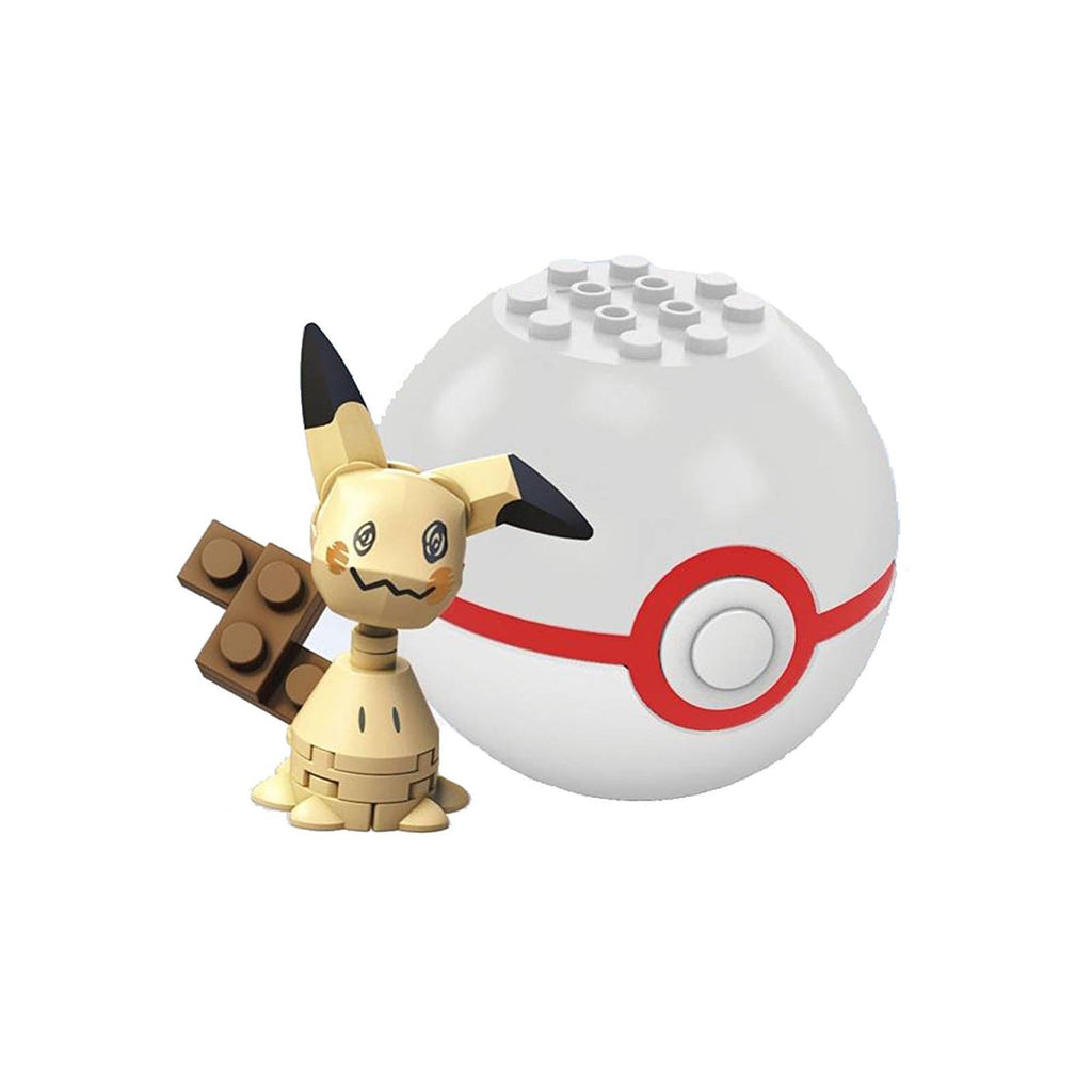 Mega Construx Pokemon Pokeball Mimikyu Building Set - Radar Toys