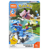 Mega Construx Pokemon Totodile Vs Snubbull Building Set - Radar Toys