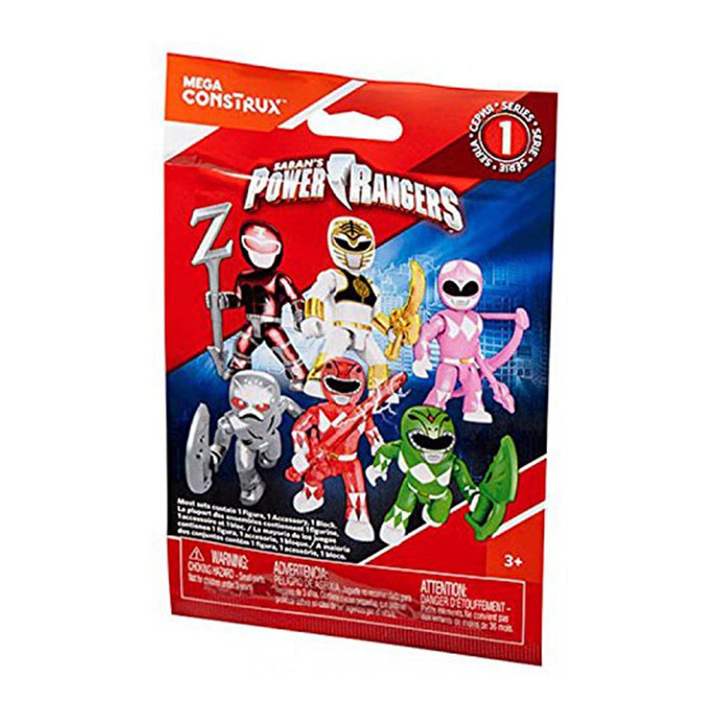 Mega Construx Power Rangers Series 1 Blind Bag Mini Figure - Radar Toys