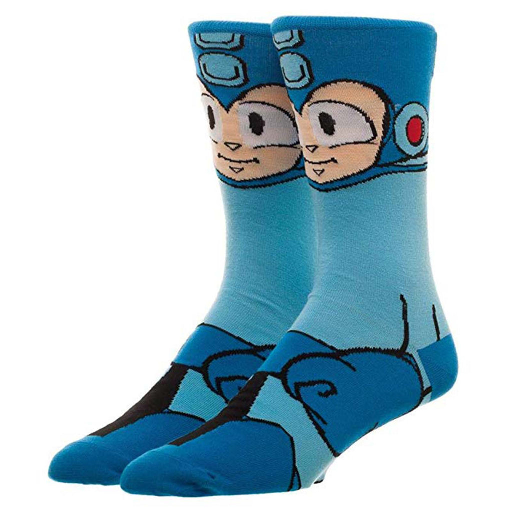 Mega Man Character Collection Mega Man 1 Pair Of Crew Socks