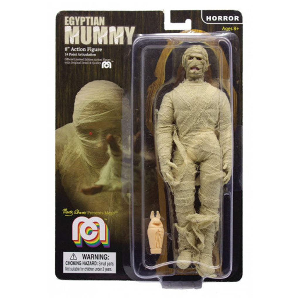 Mego Horror Egyptian Mummy 8 Inch Action Figure - Radar Toys