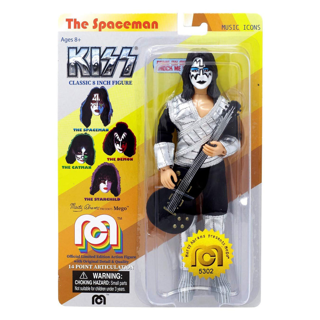 Mego Music Icons KISS The Spaceman 8 Inch Action Figure - Radar Toys