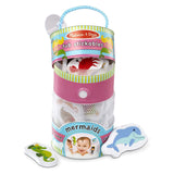 Melissa And Doug Mermaid Tub Stickables - Radar Toys