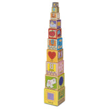 Melissa And Doug Stacking Nesting Blocks Shapes 10 Count - Radar Toys