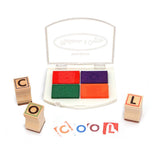 Melissa And Doug Alphabet Wooden Stamp Set - Radar Toys