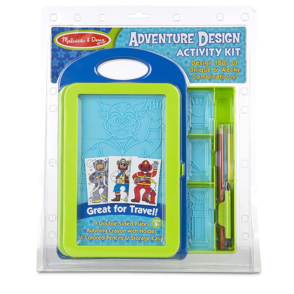 Melissa And Doug Blue Adventure Design Activity Kit