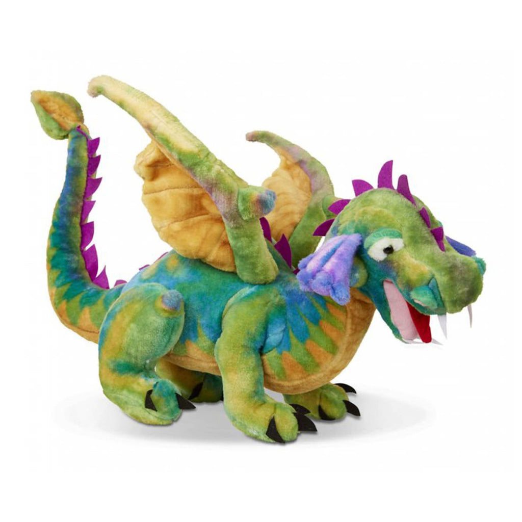 Melissa And Doug Colorful Large Dragon Plush Figure
