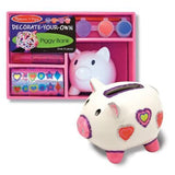 Melissa And Doug Decorate Your Own Piggy Bank Craft Set - Radar Toys