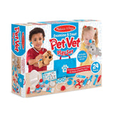 Melissa And Doug Examine And Treat Pet Vet Play Set - Radar Toys