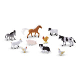 Melissa And Doug Farm Friends 10 Collectible Farm Animals Set - Radar Toys