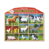 Melissa And Doug Farm Friends 10 Collectible Farm Animals Set - Radar Toys