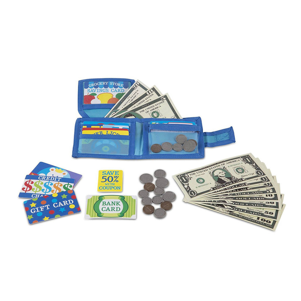 Melissa And Doug Pretend To Spend Wallet Play Set