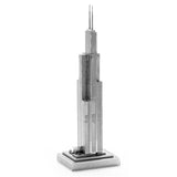 Metal Earth ICONX Willis Tower Model Kit ICX013 - Radar Toys