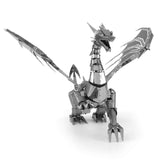 Metal Earth Silver Dragon Model Kit ICX023 - Radar Toys