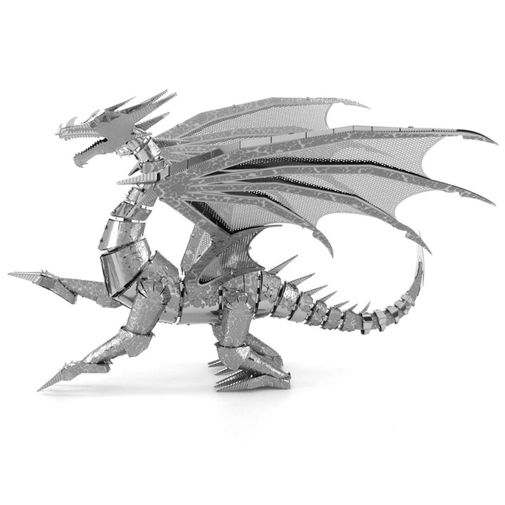 Metal Earth Silver Dragon Model Kit ICX023