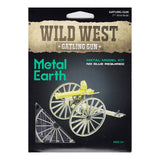 Metal Earth Wild West Gatling Gun Model Kit - Radar Toys