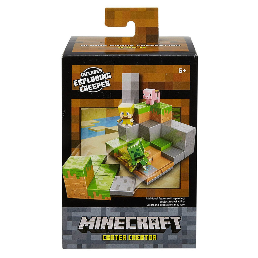 Minecraft Crater Creator Environment Mini Figure Set
