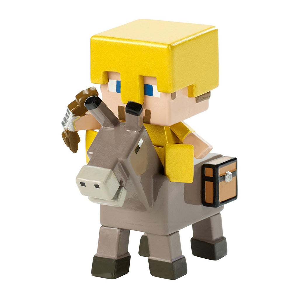 Minecraft Deluxe Steve On Donkey Mini Figure