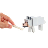Minecraft Tame-Able Wolf 3.5 Inch Action Figure - Radar Toys