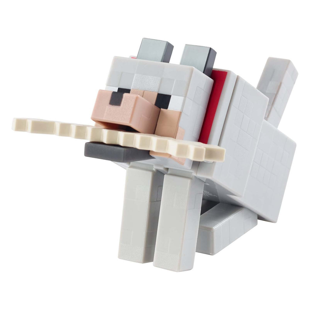 Minecraft Tame-Able Wolf 3.5 Inch Action Figure