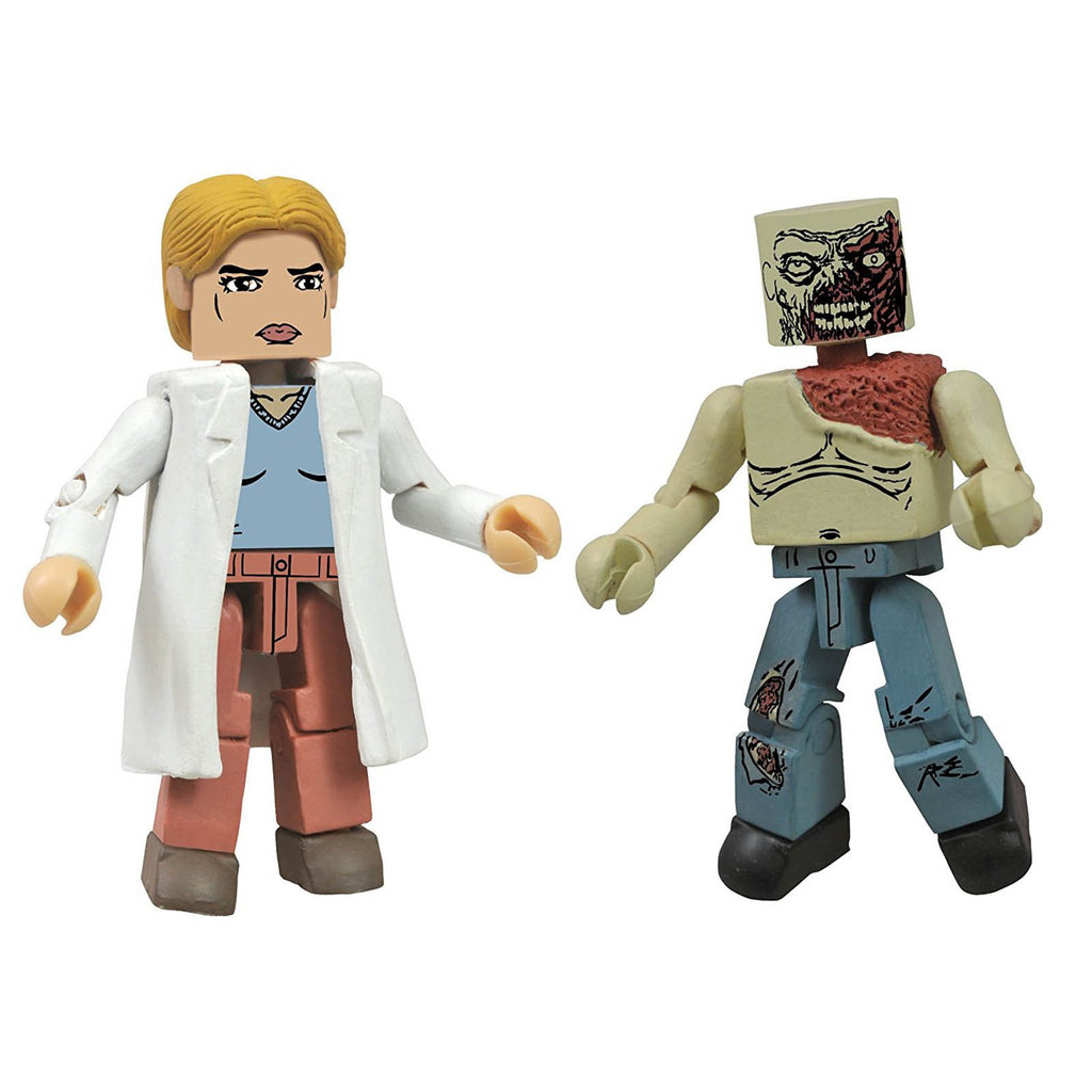 Minimates Walking Dead Series 4 Alice And Shoulder Zombie Figure Set