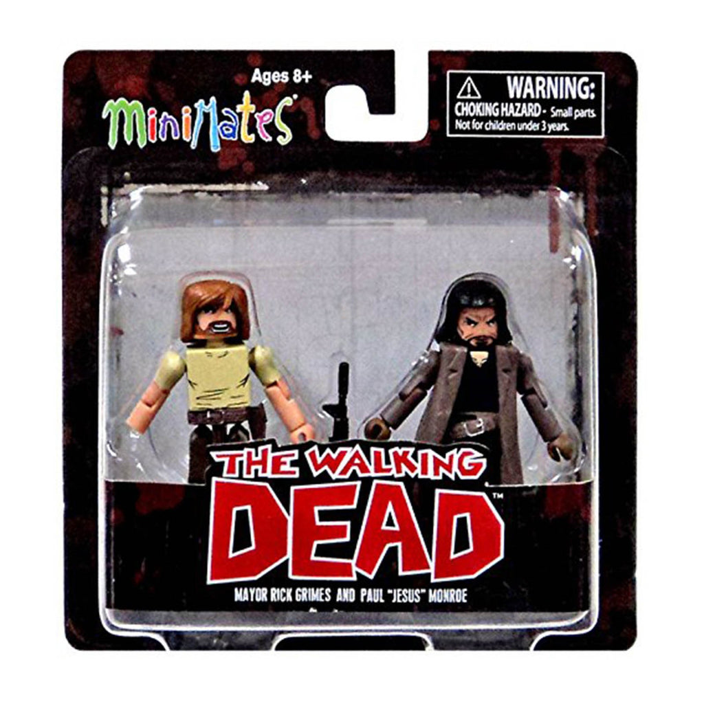 Minimates Walking Dead Series 7 Major Rick And Jesus Figure Set