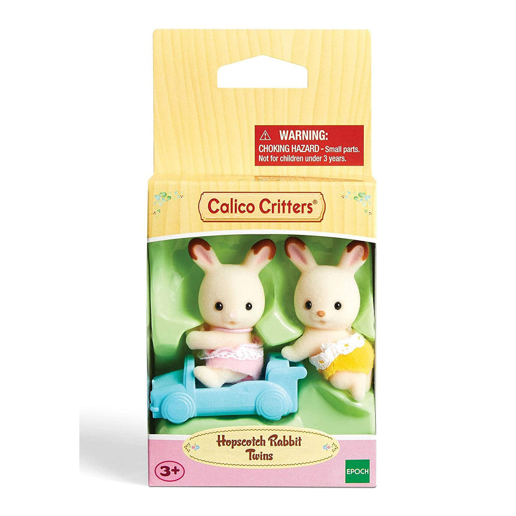 Calico Critters Hopscotch Rabbit Twins Figure Set - Radar Toys