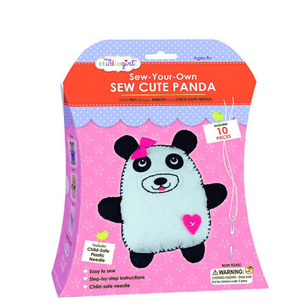 My Studio Girl Sew Your Own Cute Panda Set - Radar Toys