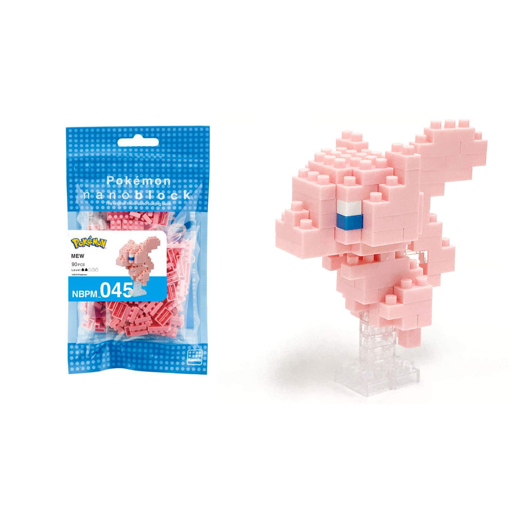 Nanoblock Pokemon Mew Building Set - Radar Toys