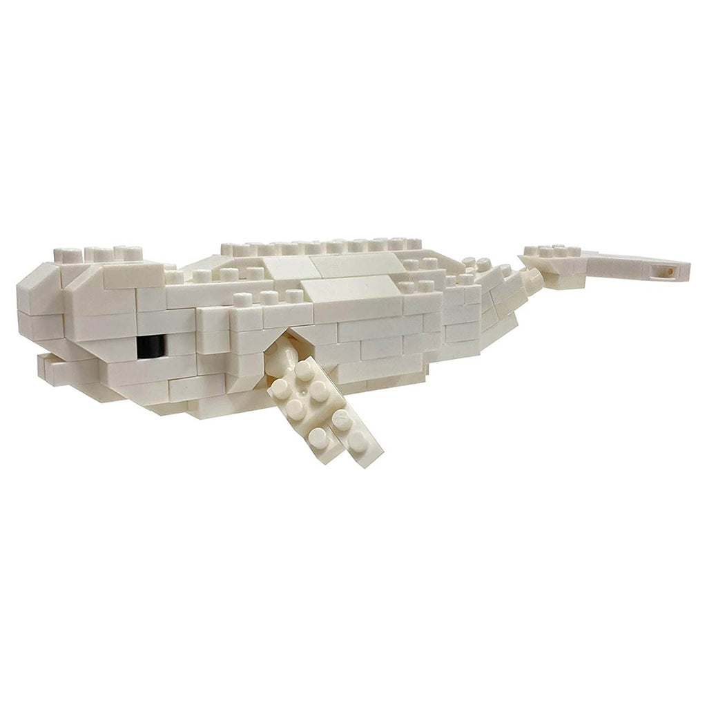Nanoblock Sea Friends Beluga Whale Building Set - Radar Toys