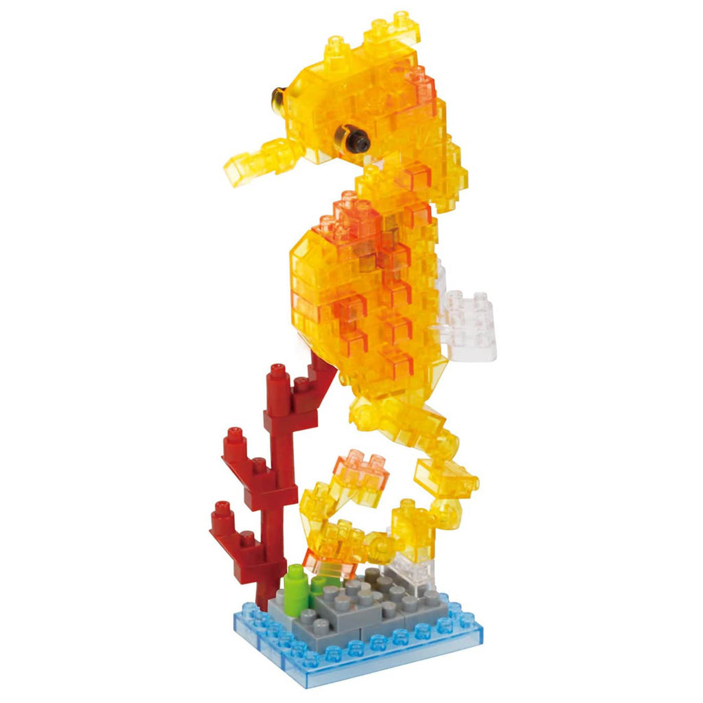 Nanoblock Sea Friends Sea Horse Building Set - Radar Toys