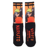 Naruto Shippuden Collection All Over Knit 1 Pair Of Crew Socks - Radar Toys